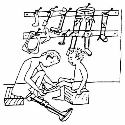 An expert brace maker