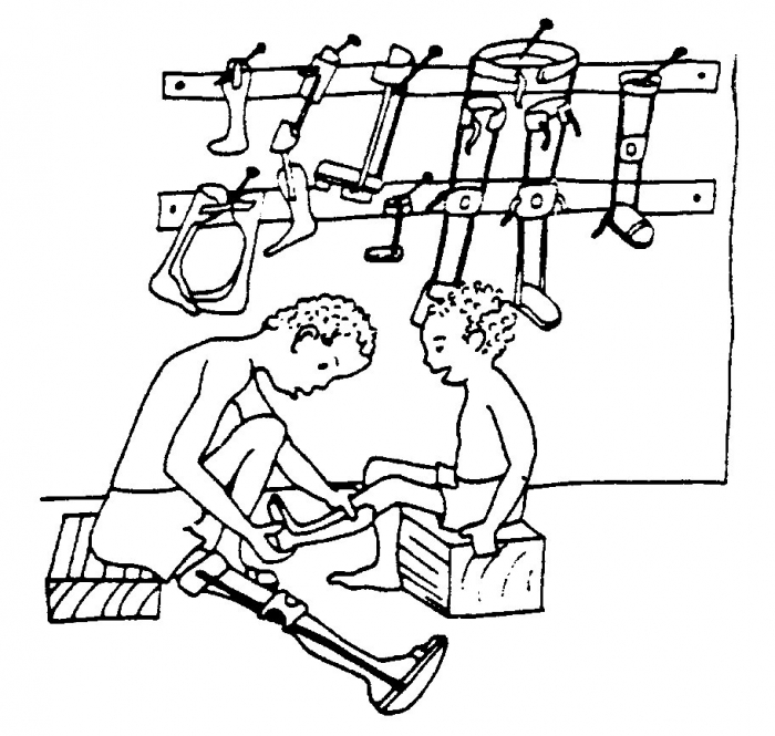 An expert brace maker