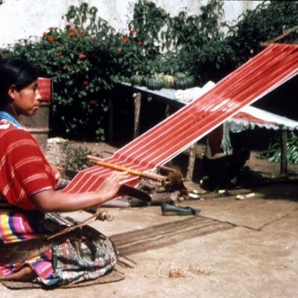 Woman Weaving