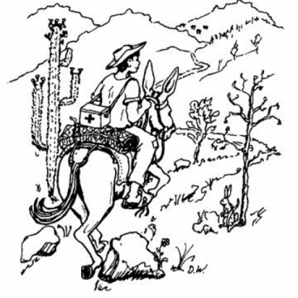 Worker on a Mule
